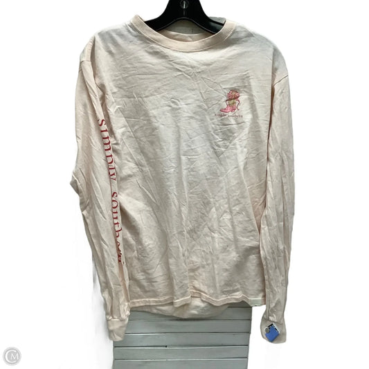 Top Long Sleeve By Simply Southern In Multi-colored, Size: M