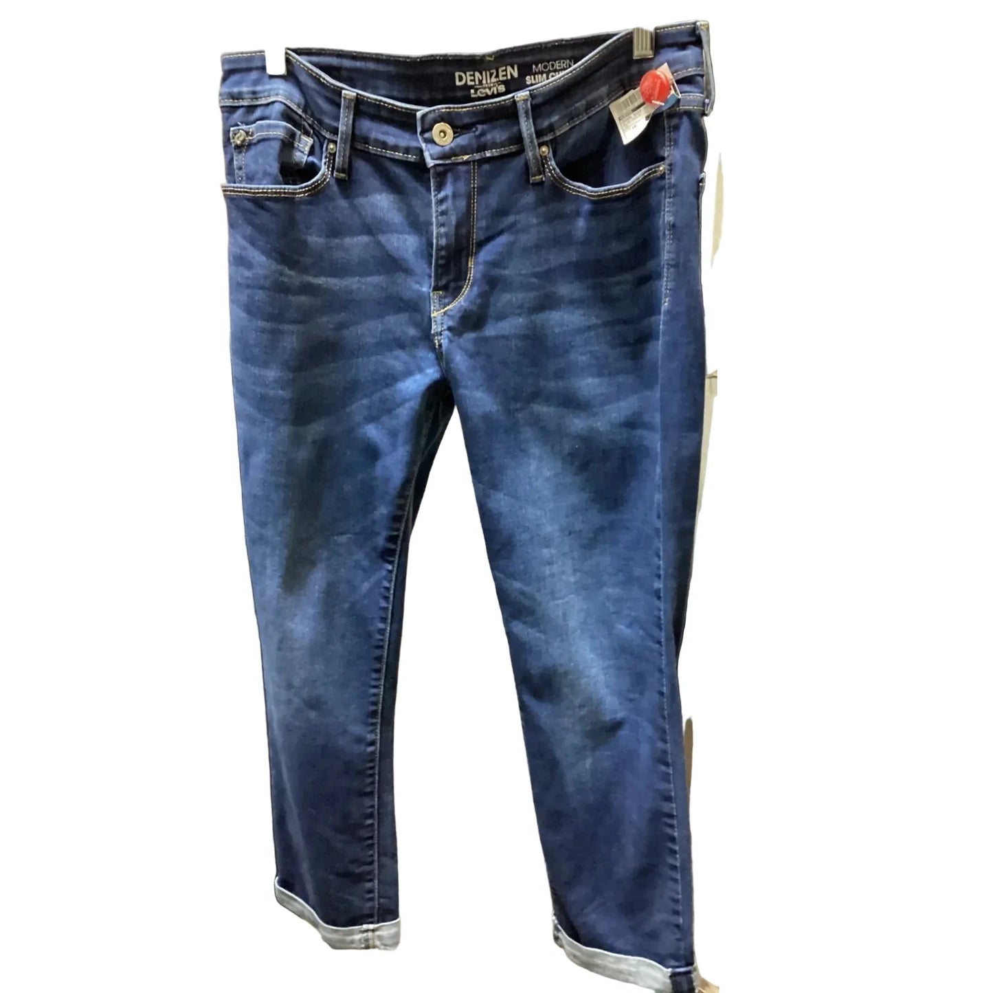 Jeans Boot Cut By Levis In Blue Denim, Size: 10