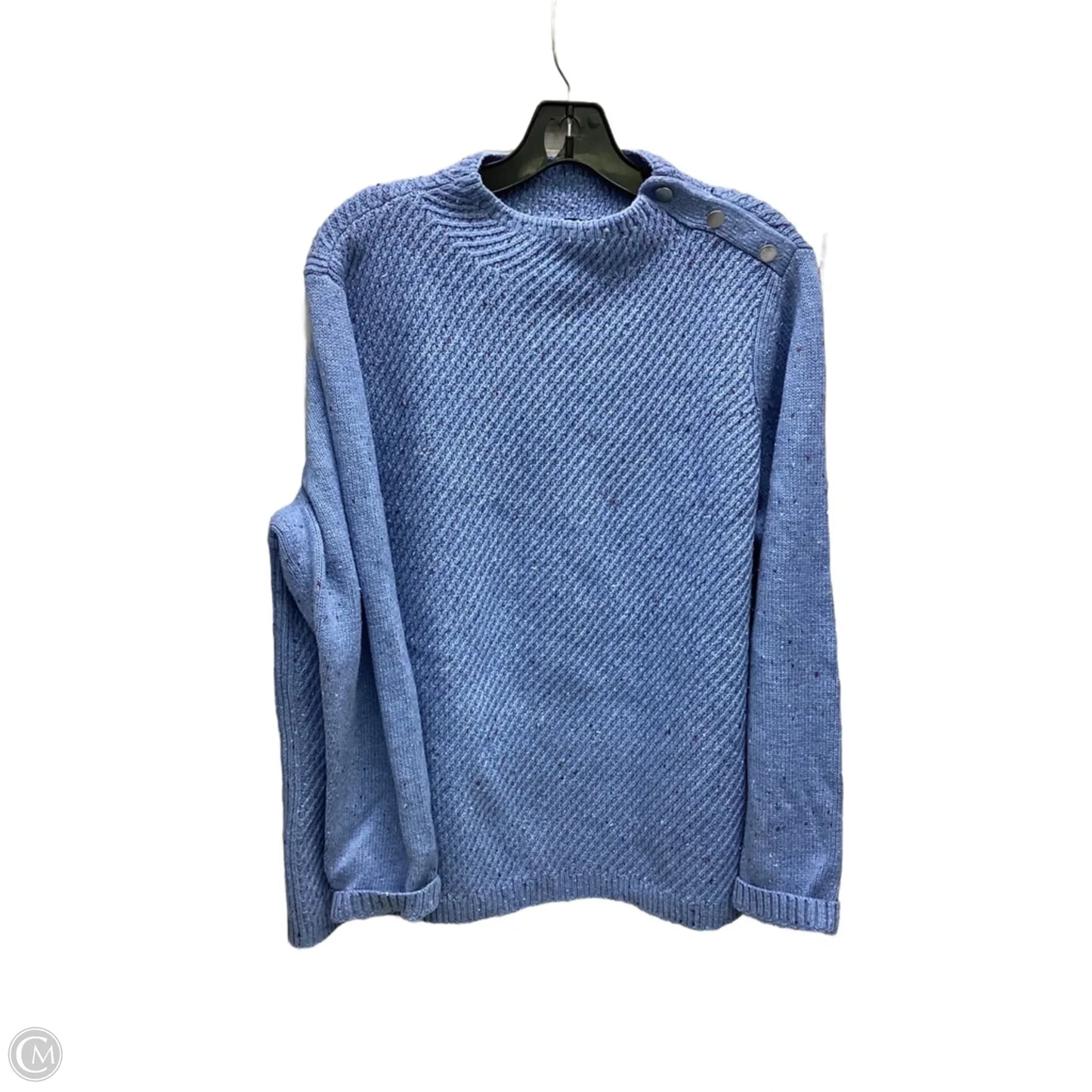 Sweater By Talbots In Blue, Size: Xl