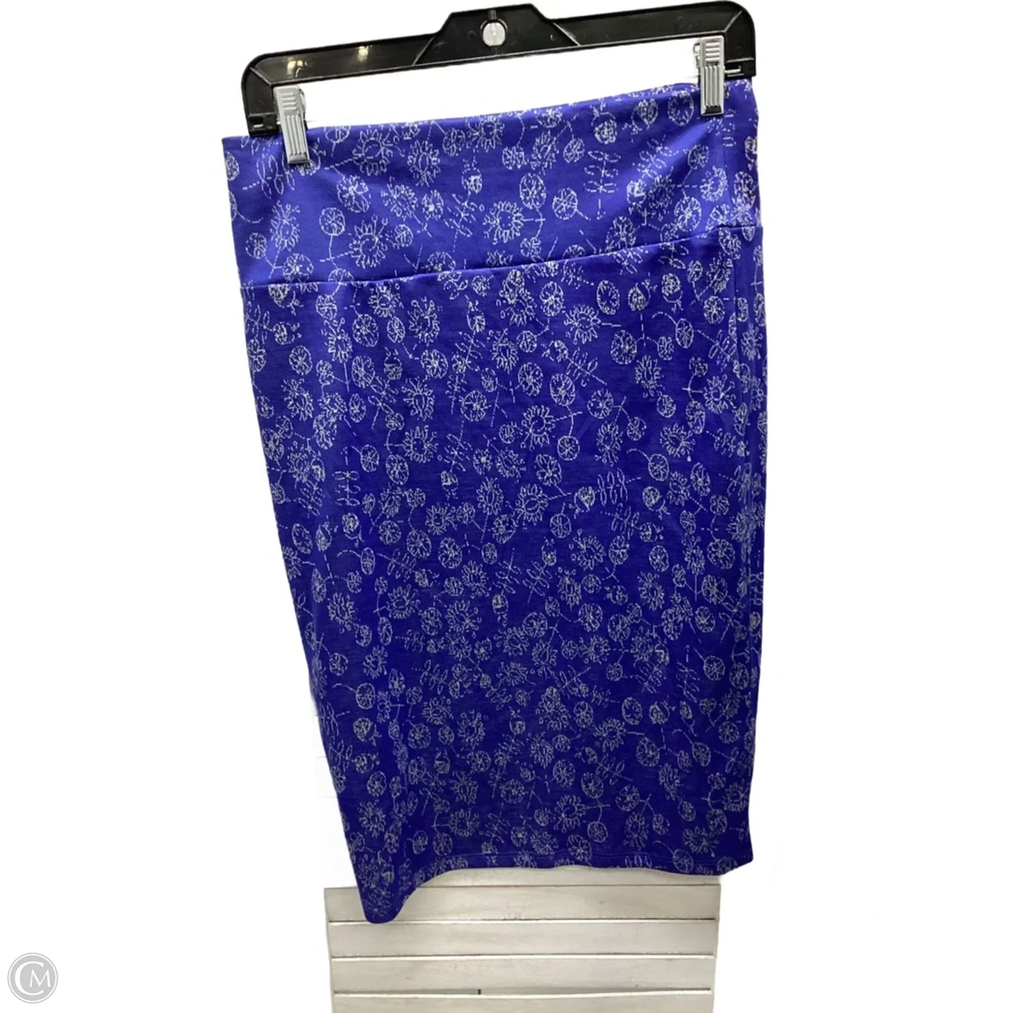 Skirt Midi By Lularoe In Blue, Size: M