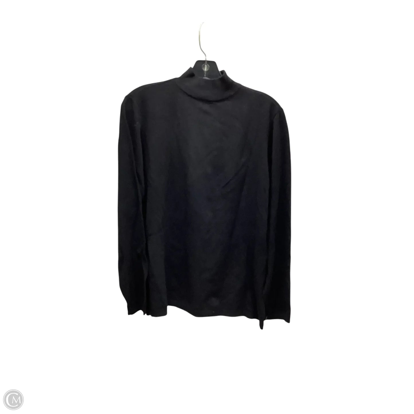 Top Long Sleeve By Chicos In Black, Size: Xl