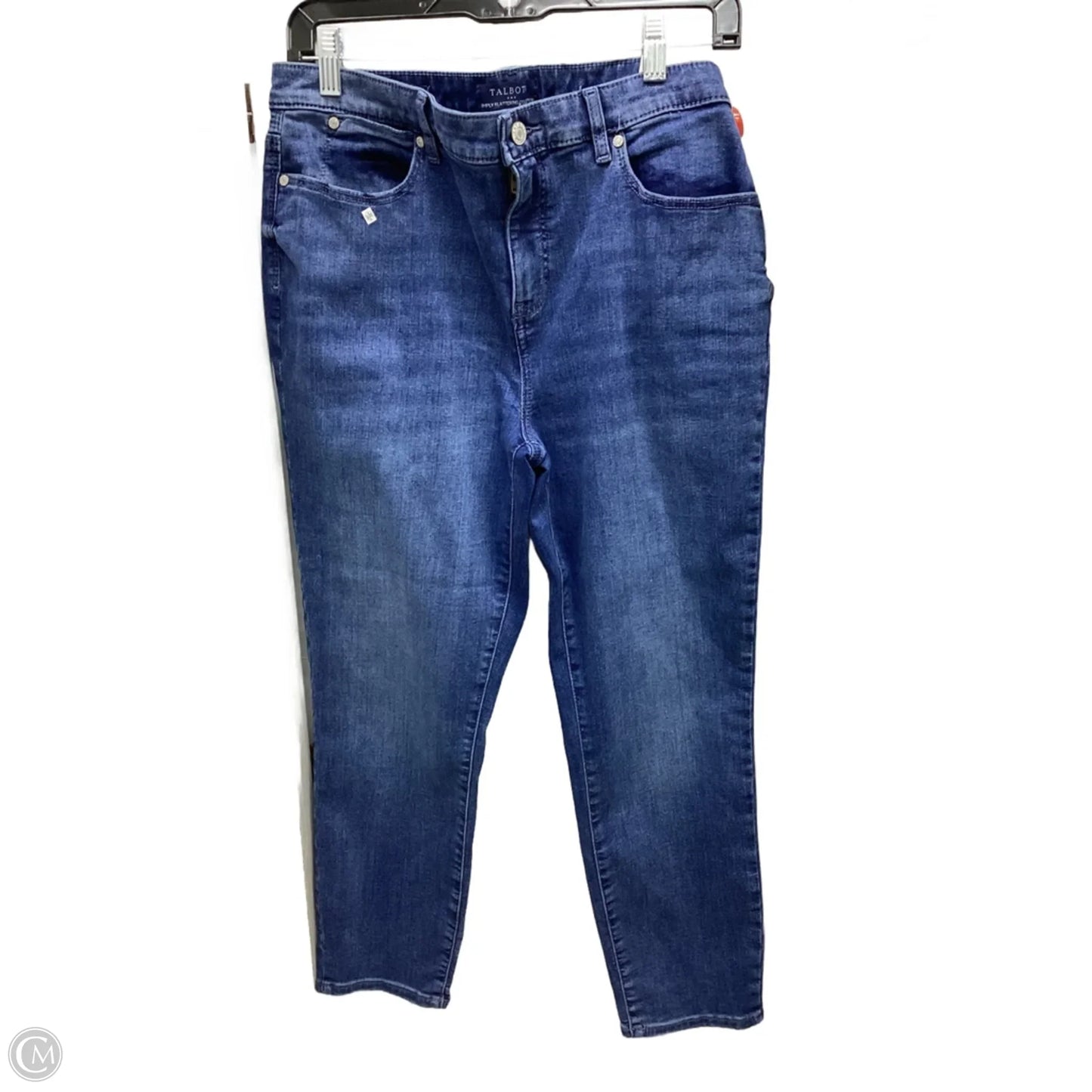 Capris By Talbots In Blue Denim, Size: 12