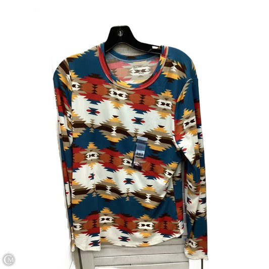 Top Long Sleeve By No Boundaries In Multi-colored, Size: Xxl