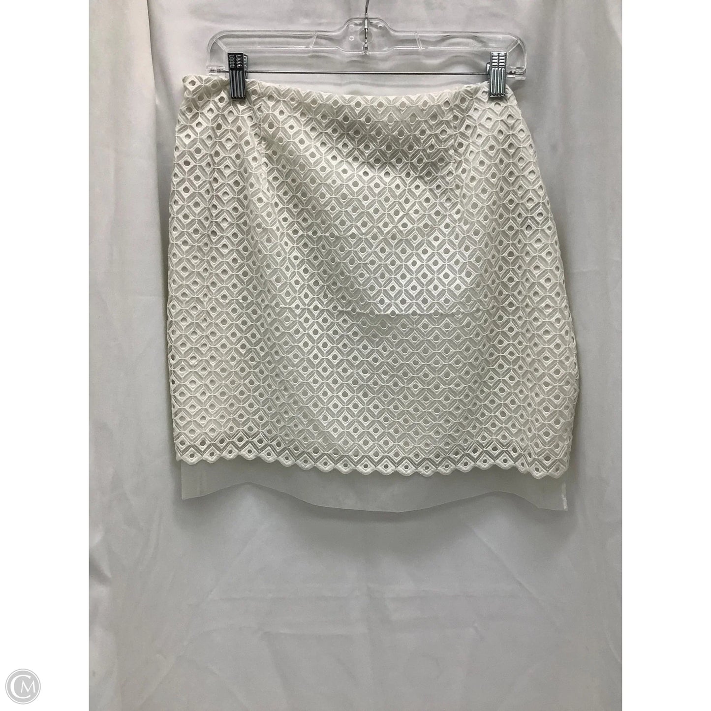 Skirt Midi By Vince Camuto In White, Size: 12