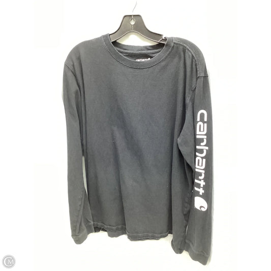 Top Long Sleeve By Carhartt In Black, Size: Xxl