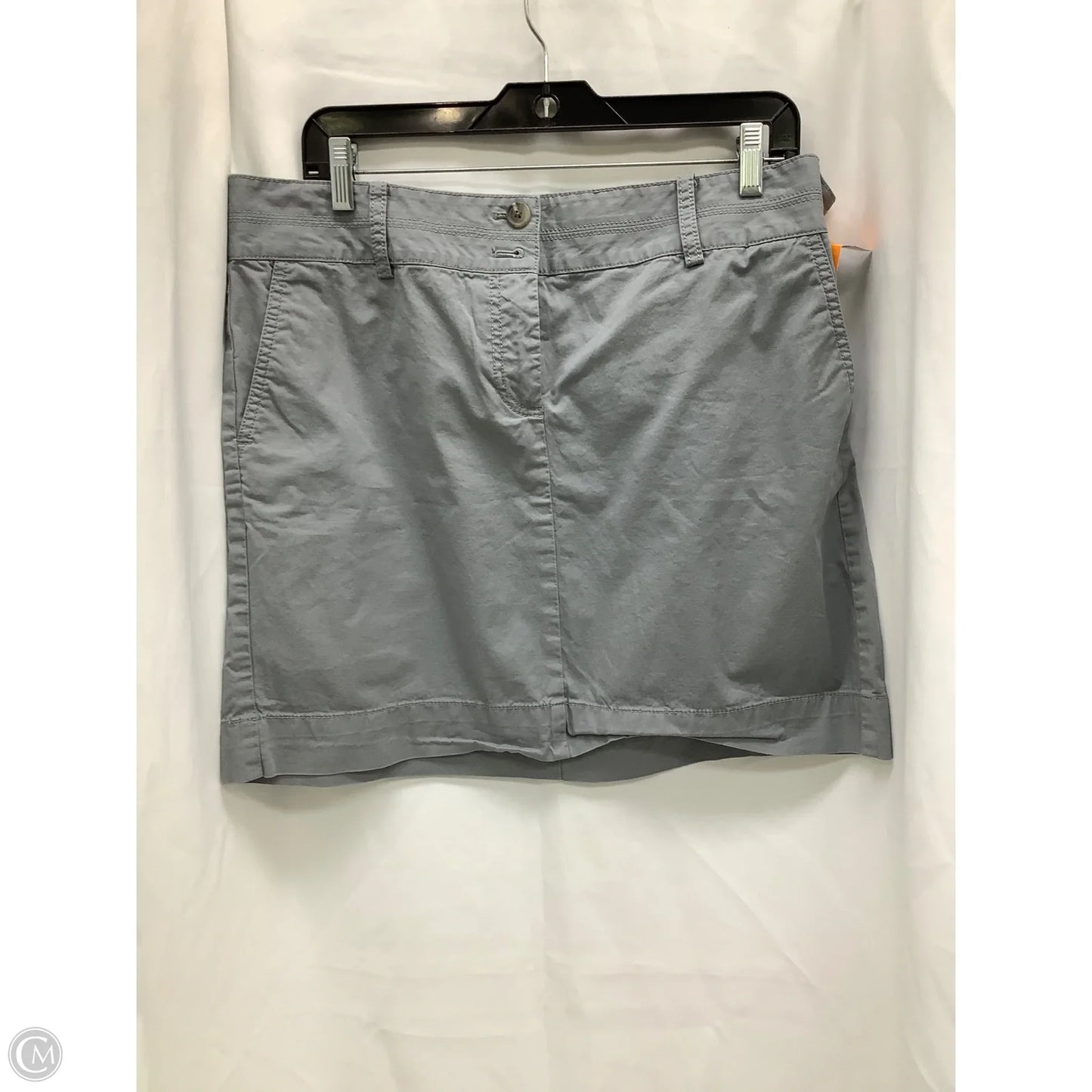 Skirt Midi By Loft In Grey, Size: 14