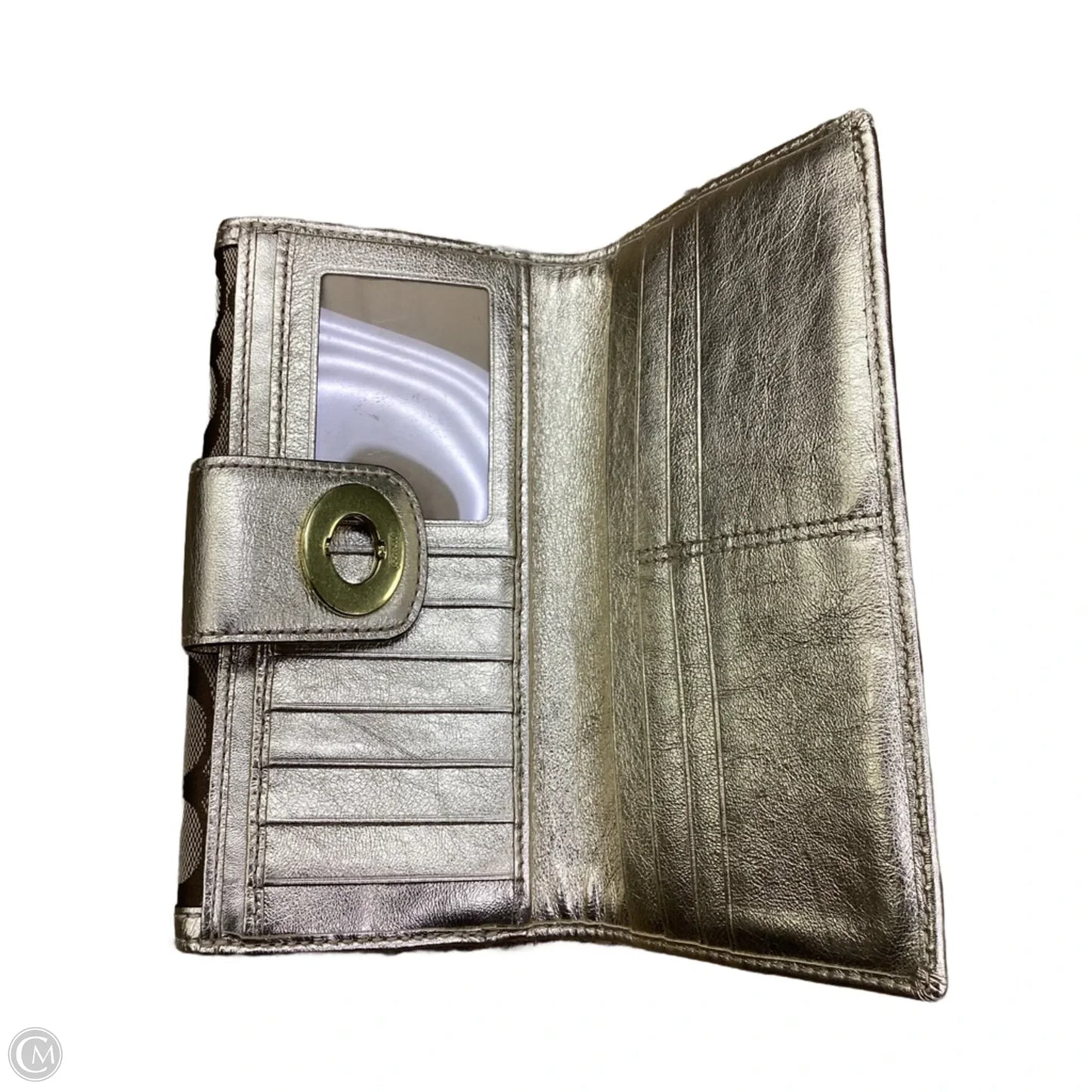 Wallet Designer By Coach, Size: Small