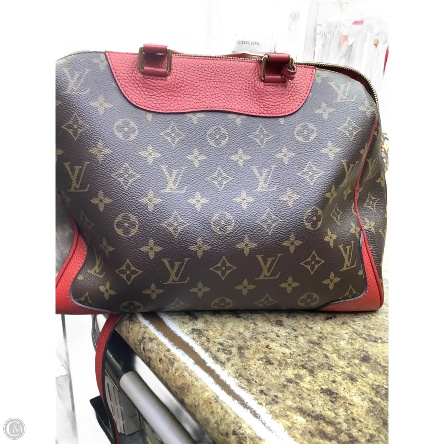 Handbag Luxury Designer By Louis Vuitton, Size: Medium