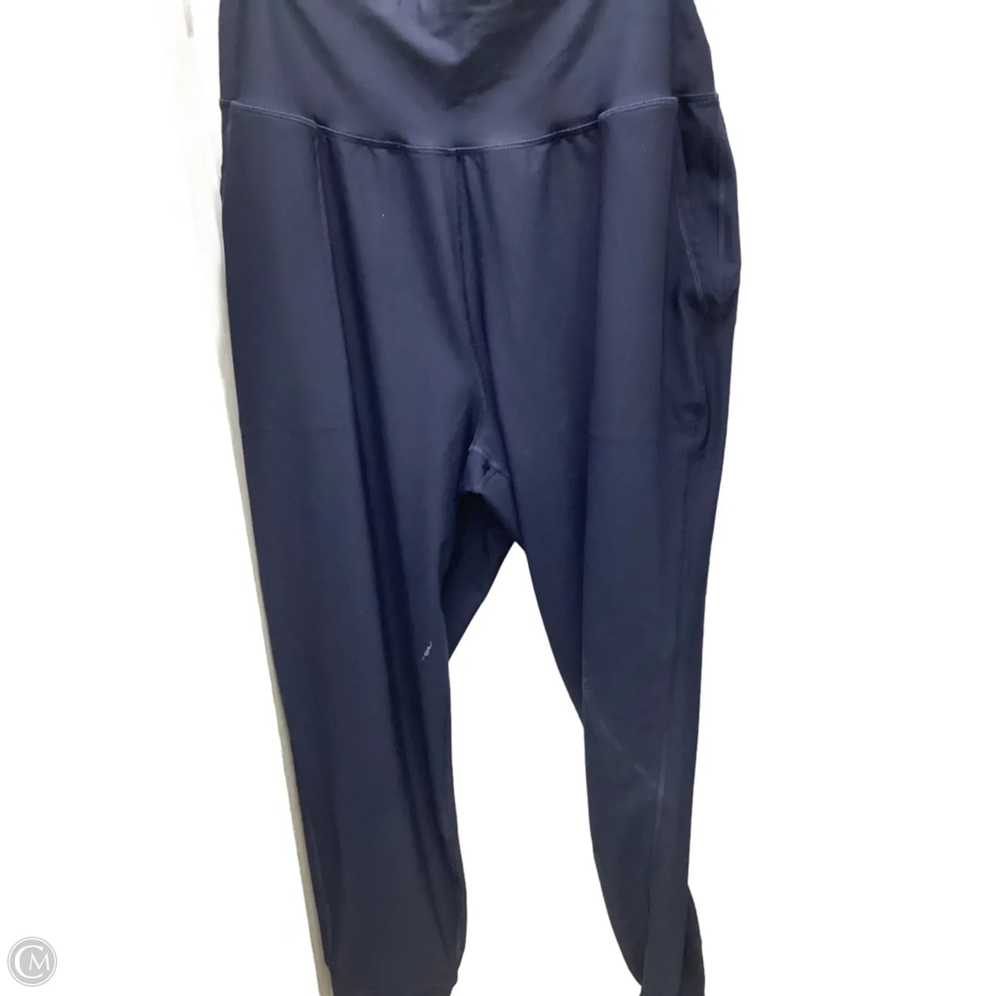 Athletic Leggings By Oakley In Navy, Size: L