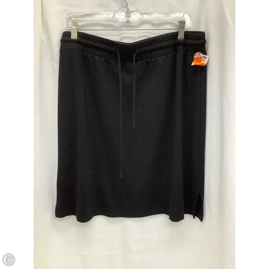 Skirt Midi By J. Jill In Black, Size: L