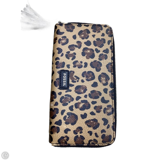 Wallet By Fossil, Size: Medium