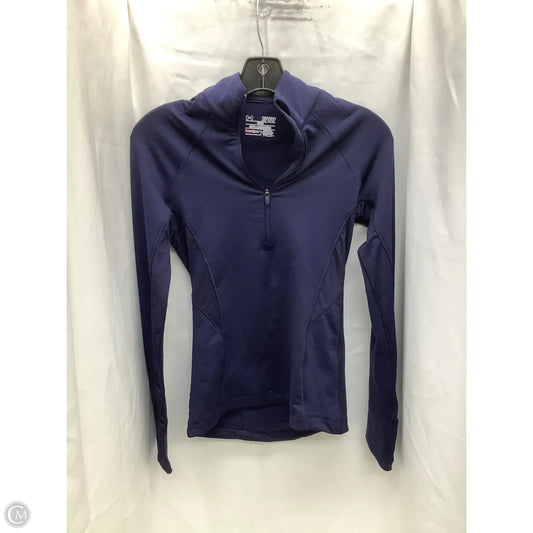 Athletic Jacket By Under Armour In Blue, Size: Xs