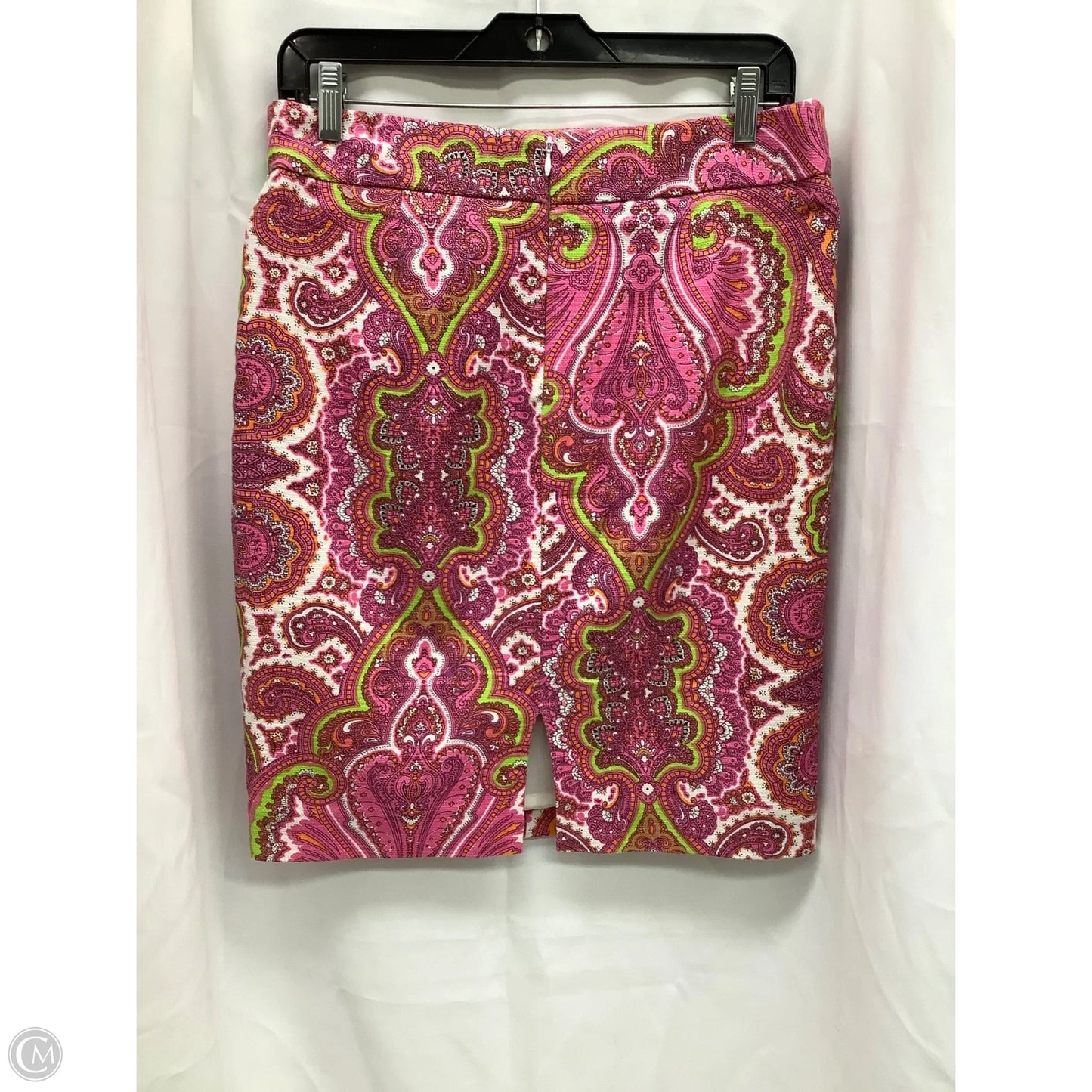 Skirt Midi By Inc In Paisley Print, Size: 8