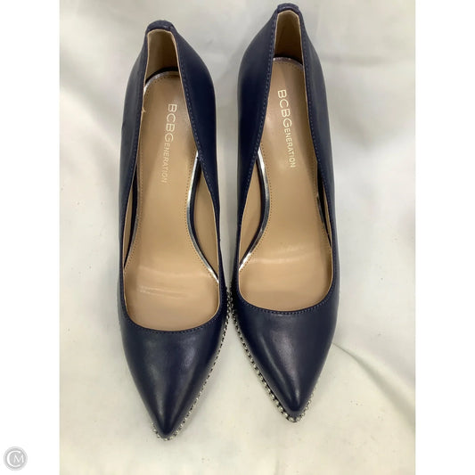 Shoes Heels Kitten By Bcbgeneration In Navy, Size: 9.5