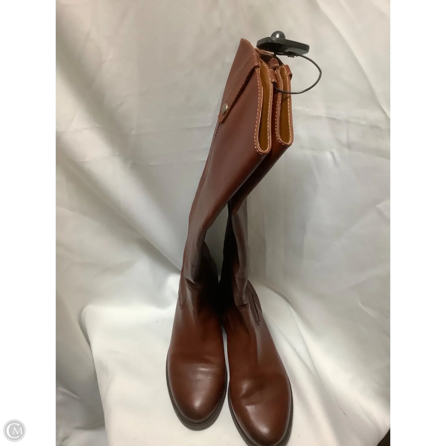 Boots Ankle Flats By Inc In Brown, Size: 8.5