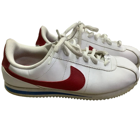 Shoes Flats By Nike In Red & White, Size: 7