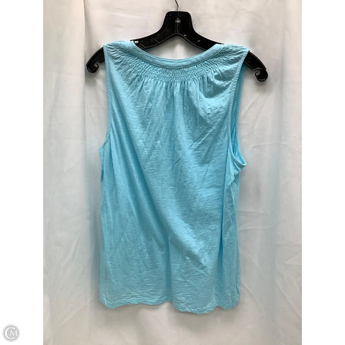 Top Sleeveless Designer By Lilly Pulitzer In Blue, Size: L