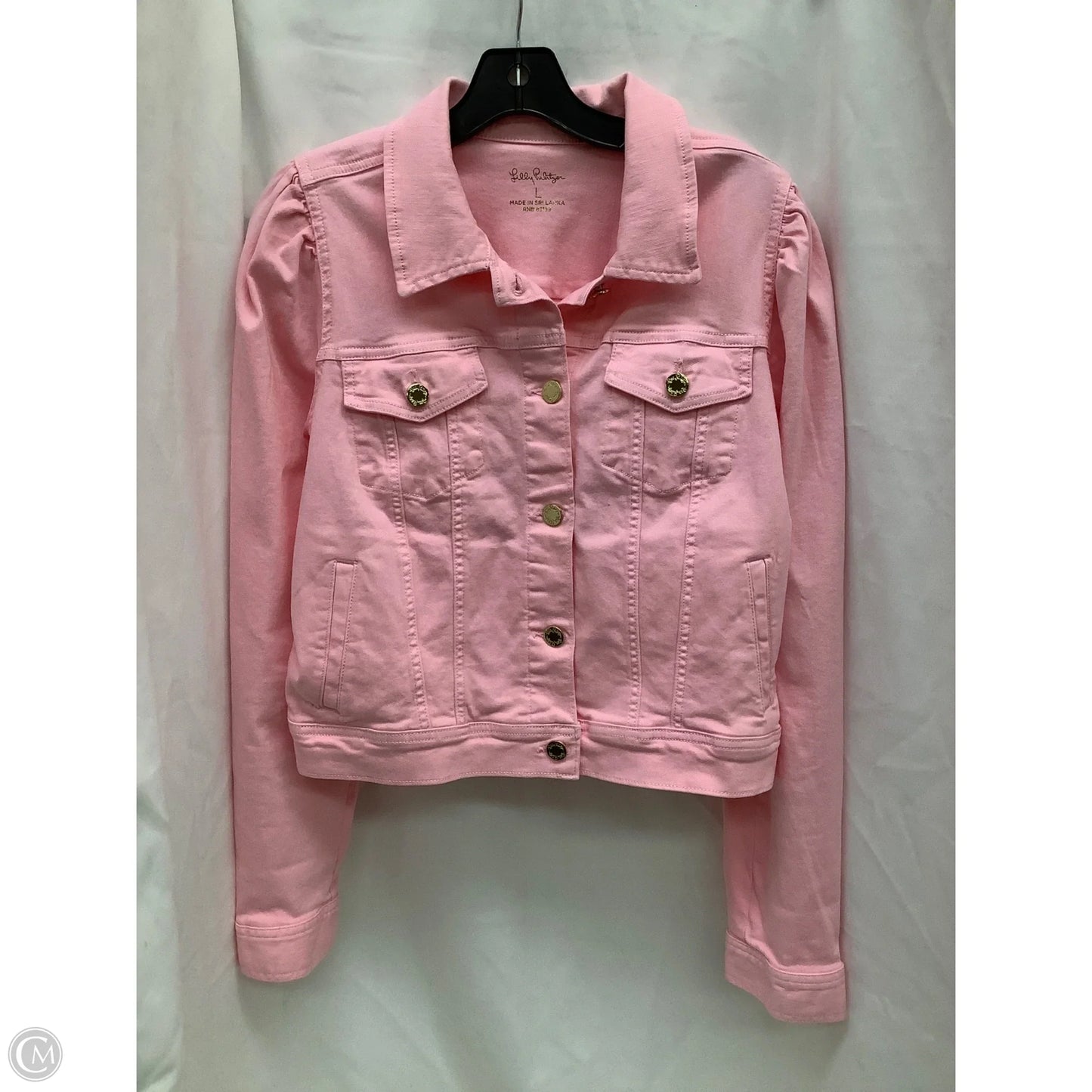 Jacket Designer By Lilly Pulitzer In Pink, Size: L