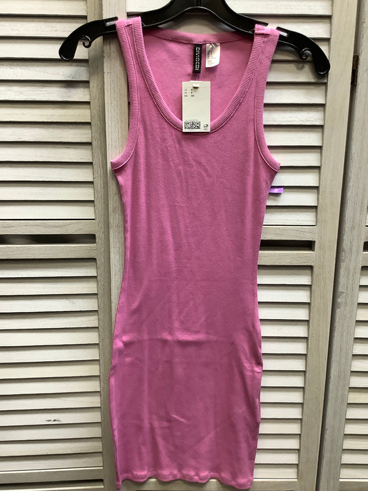 Pink Dress Casual Midi Divided, Size S