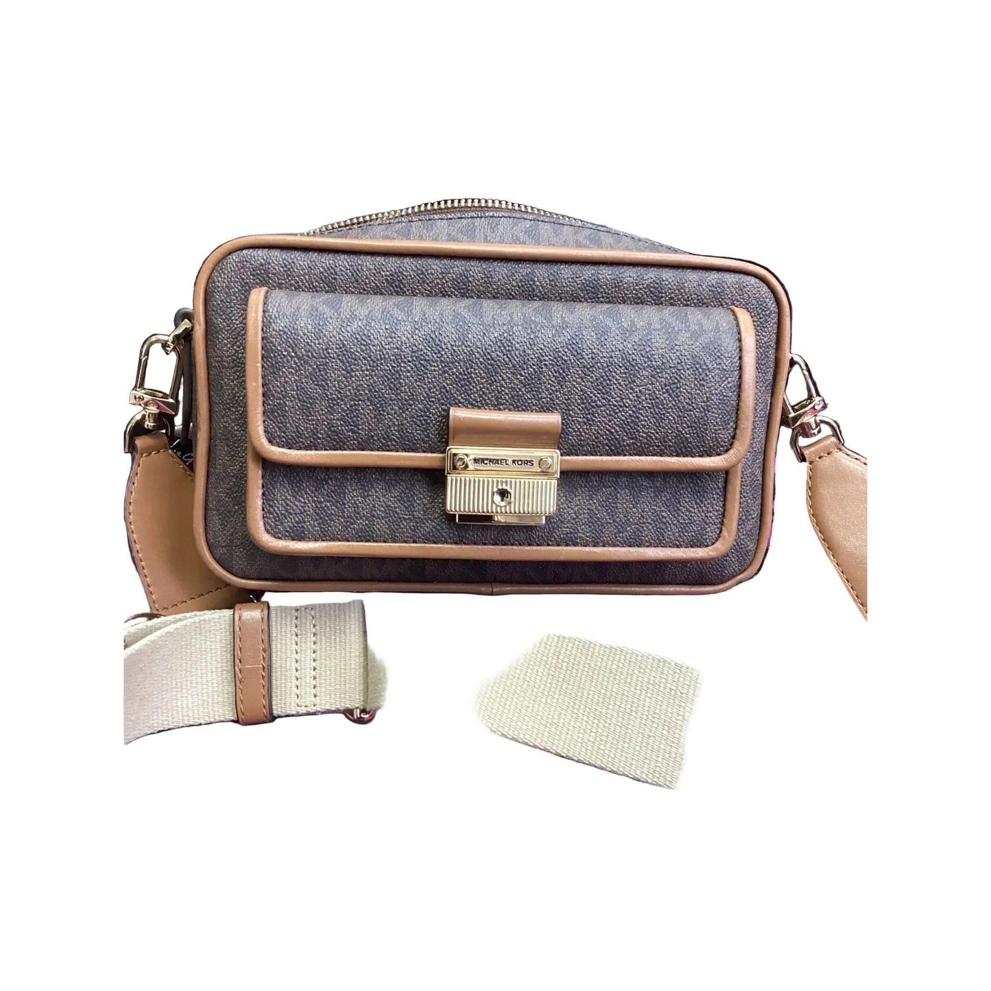 Crossbody Designer By Michael Kors, Size: Medium