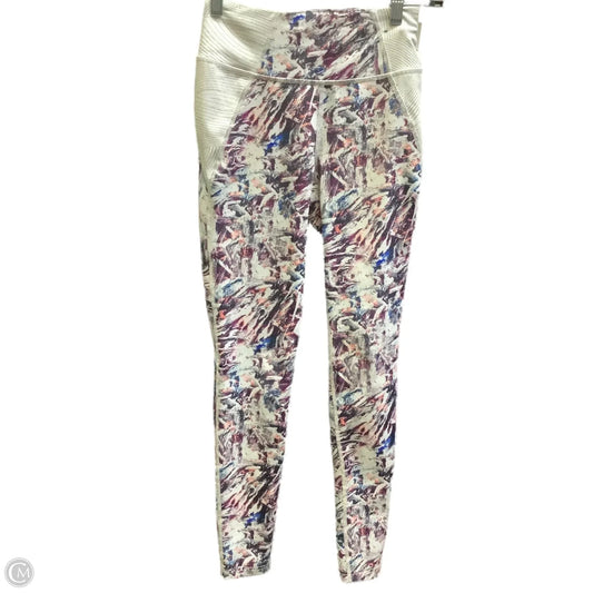 Athletic Leggings By Fila In Multi-colored, Size: Xs