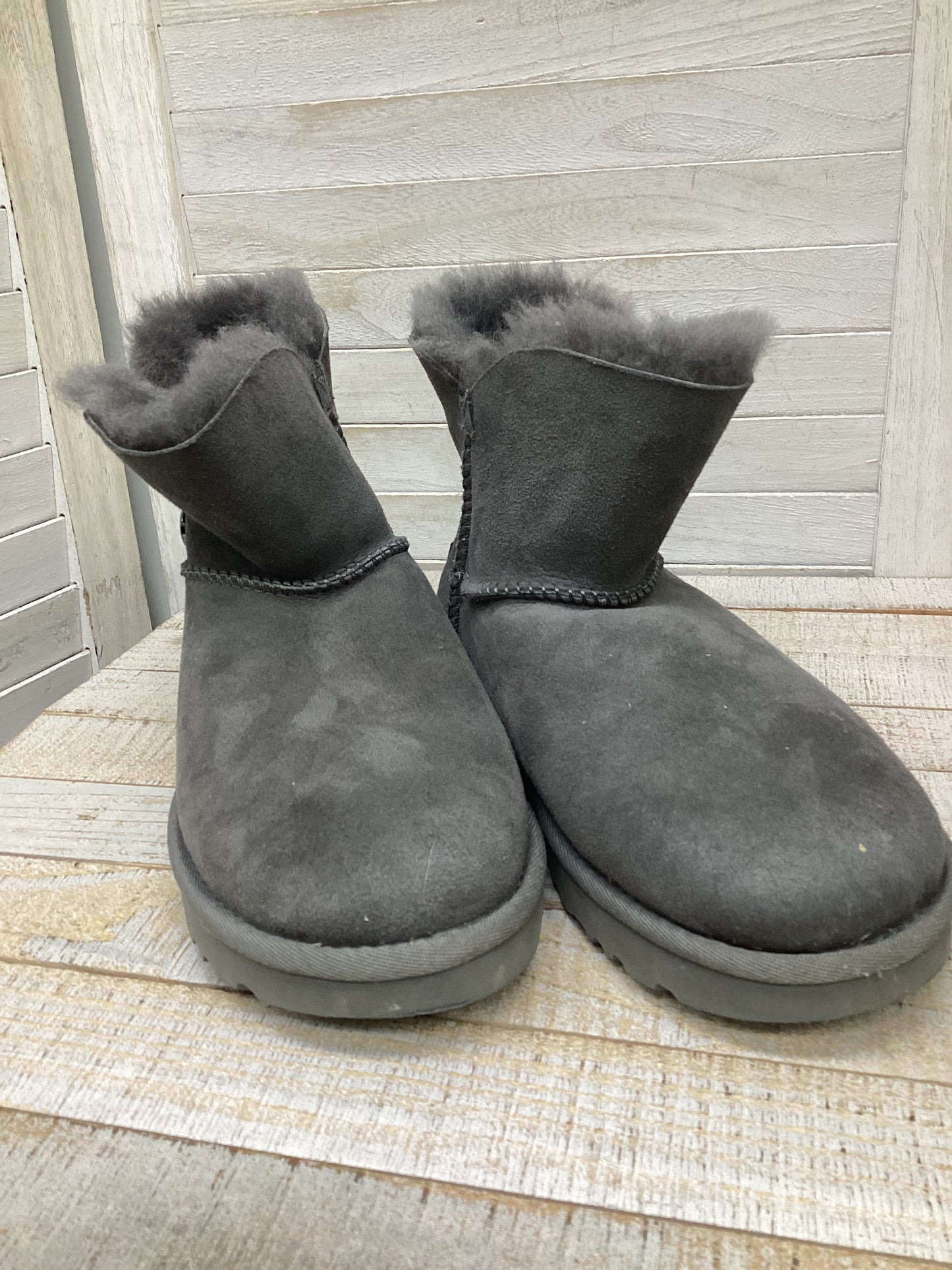 Boots Snow By Ugg In Grey, Size: 7