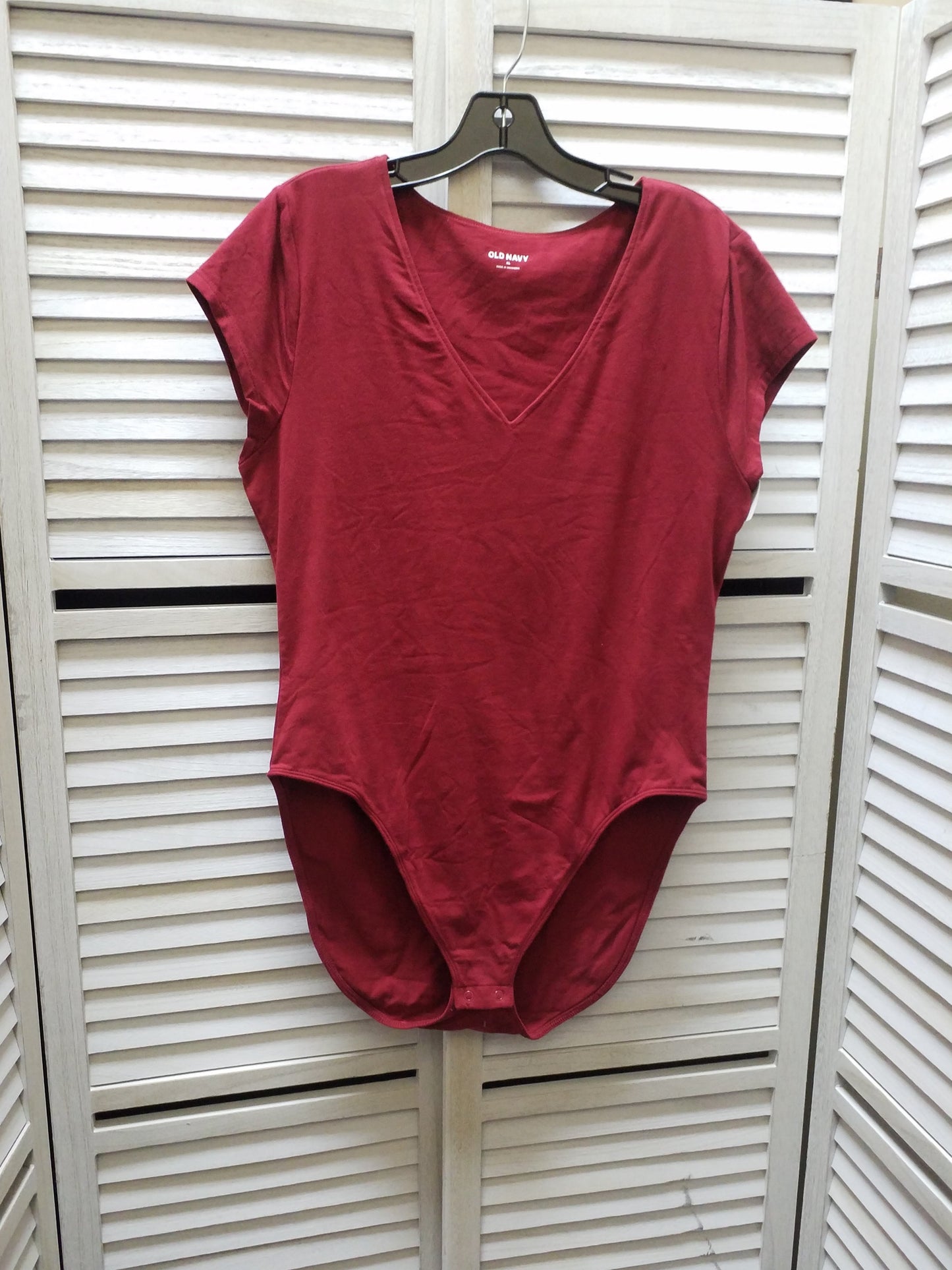 Top Short Sleeve Basic By Old Navy  Size: Xl