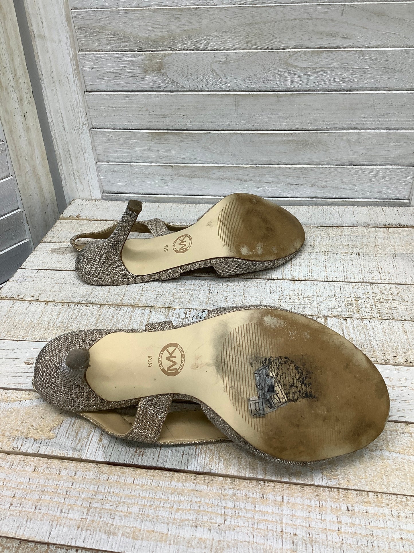 Sandals Heels Stiletto By Michael By Michael Kors  Size: 6