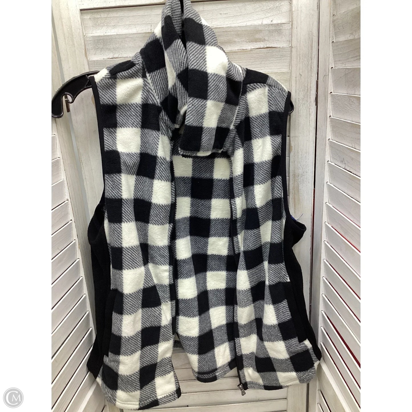 Vest Other By Chaps In Squares, Size: Xl