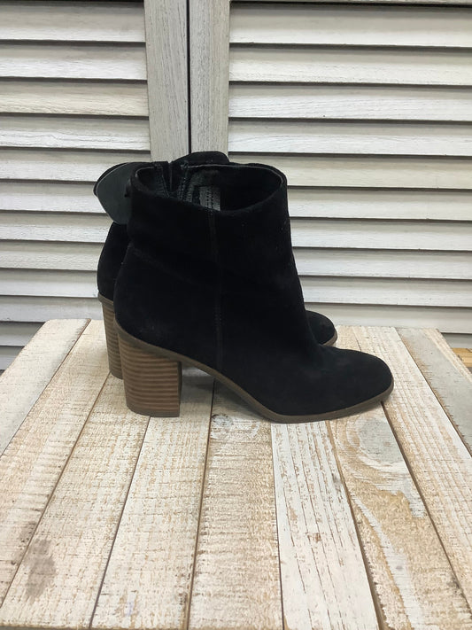 Boots Ankle Heels By Lucky Brand In Black, Size: 8.5