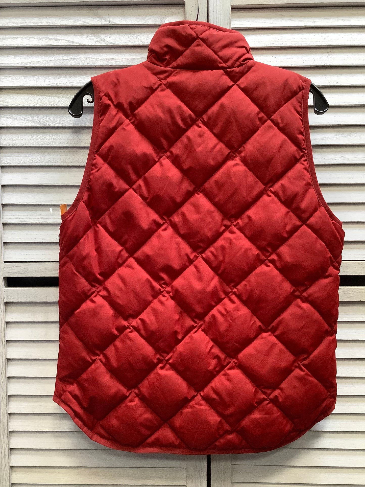 Vest Puffer & Quilted By J Crew In Red, Size: S