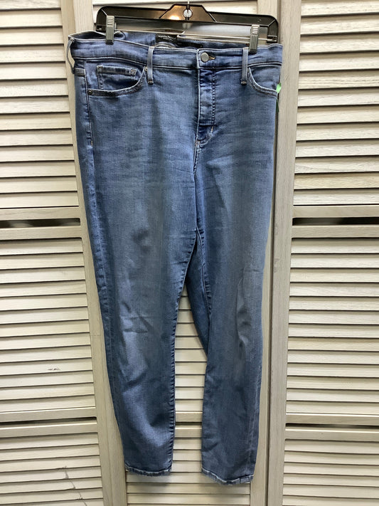 Blue Denim Jeans Skinny Banana Republic, Size 12