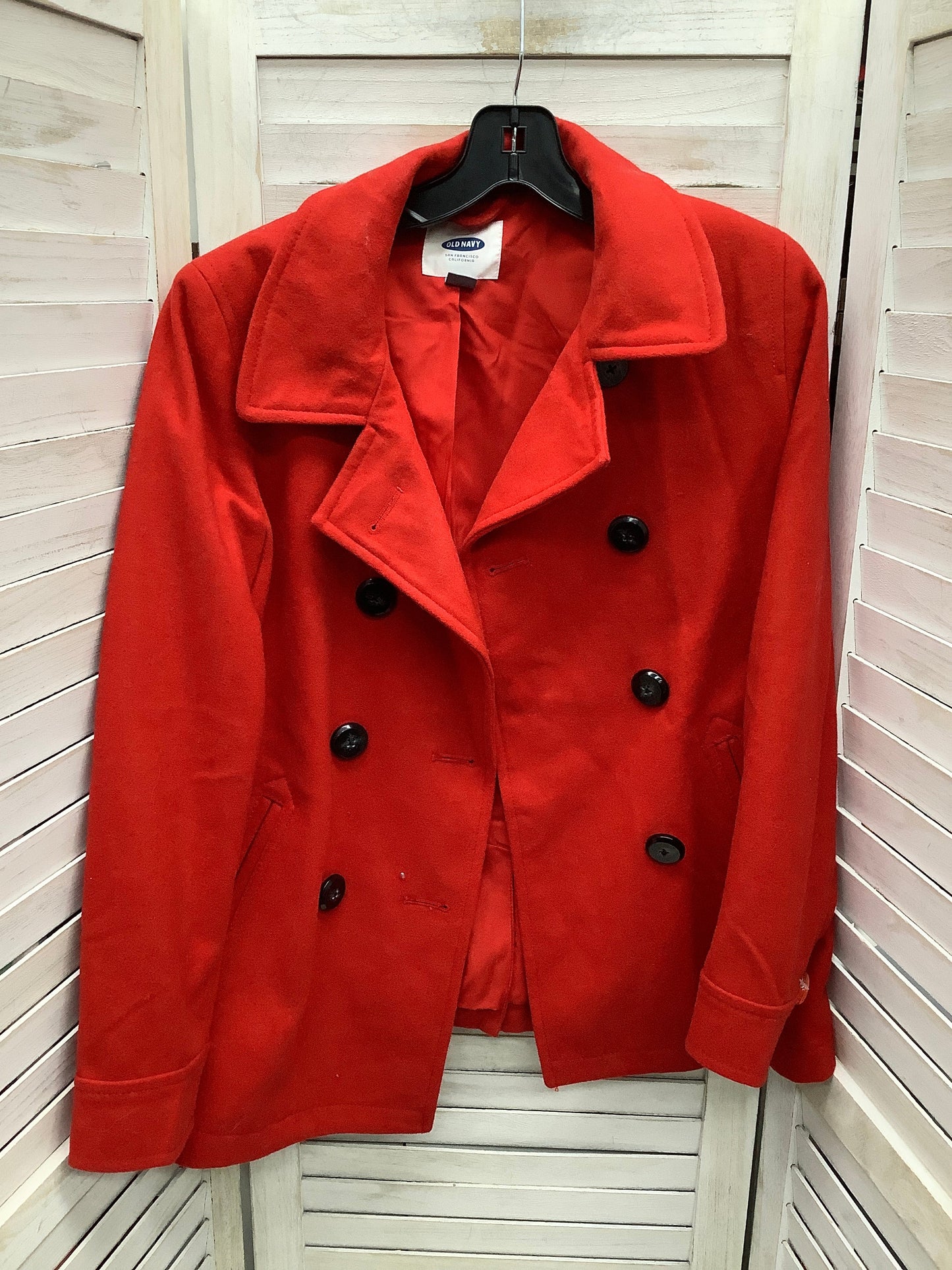 Coat Trenchcoat By Old Navy  Size: S