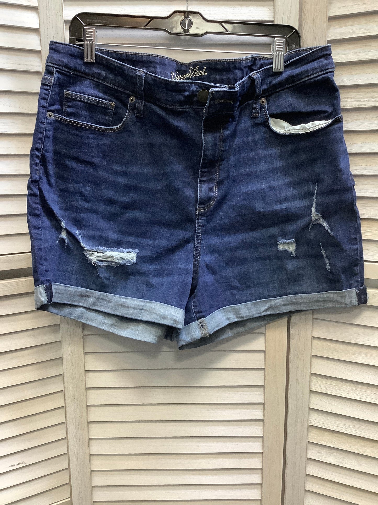 Blue Denim Shorts Universal Thread, Size 16