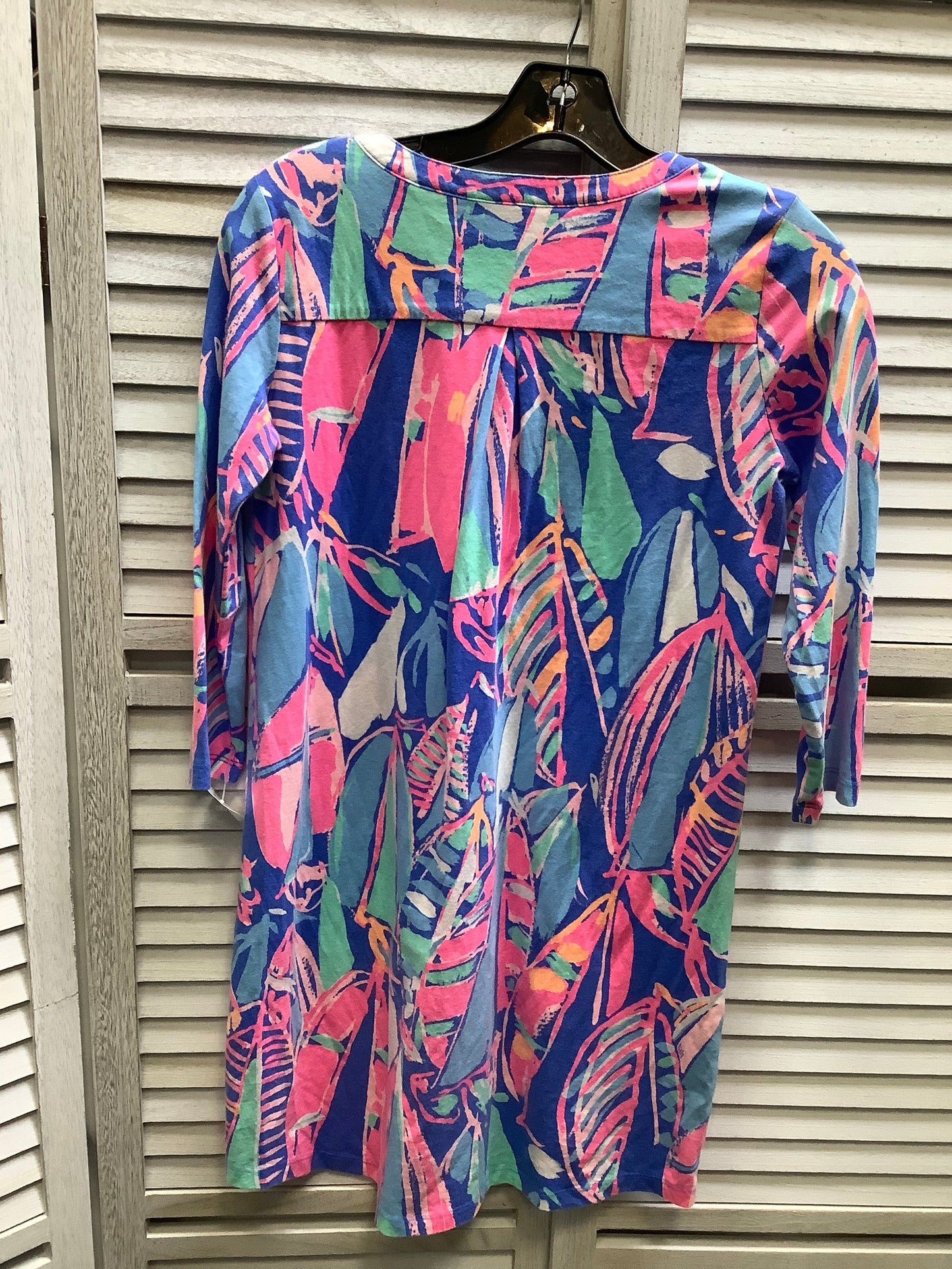 Blue Dress Casual Short Lilly Pulitzer, Size Xxs