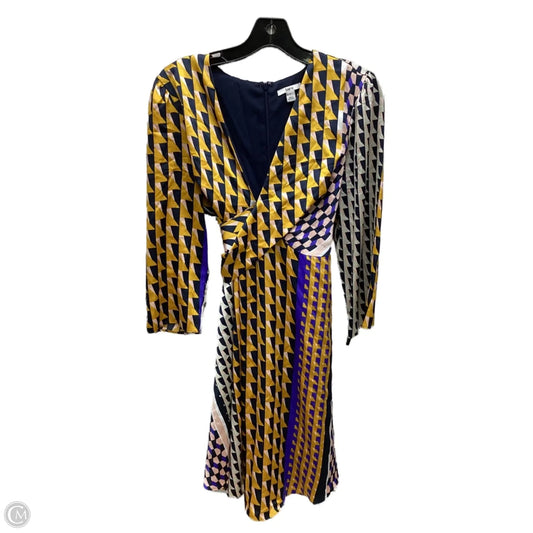 Dress Casual Midi By Bar Iii In Multi-colored, Size: L
