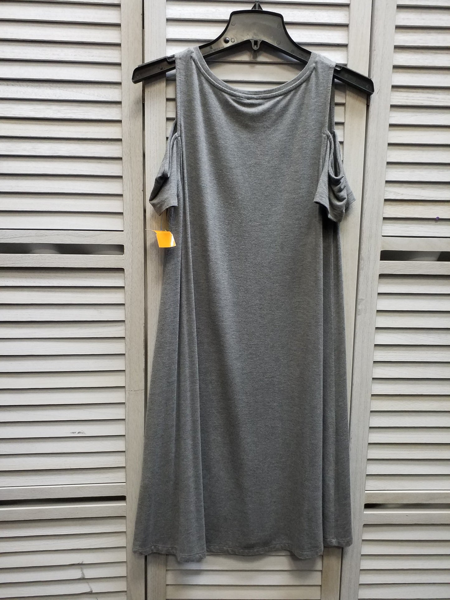Grey Dress Casual Midi Paraphrase, Size Xs
