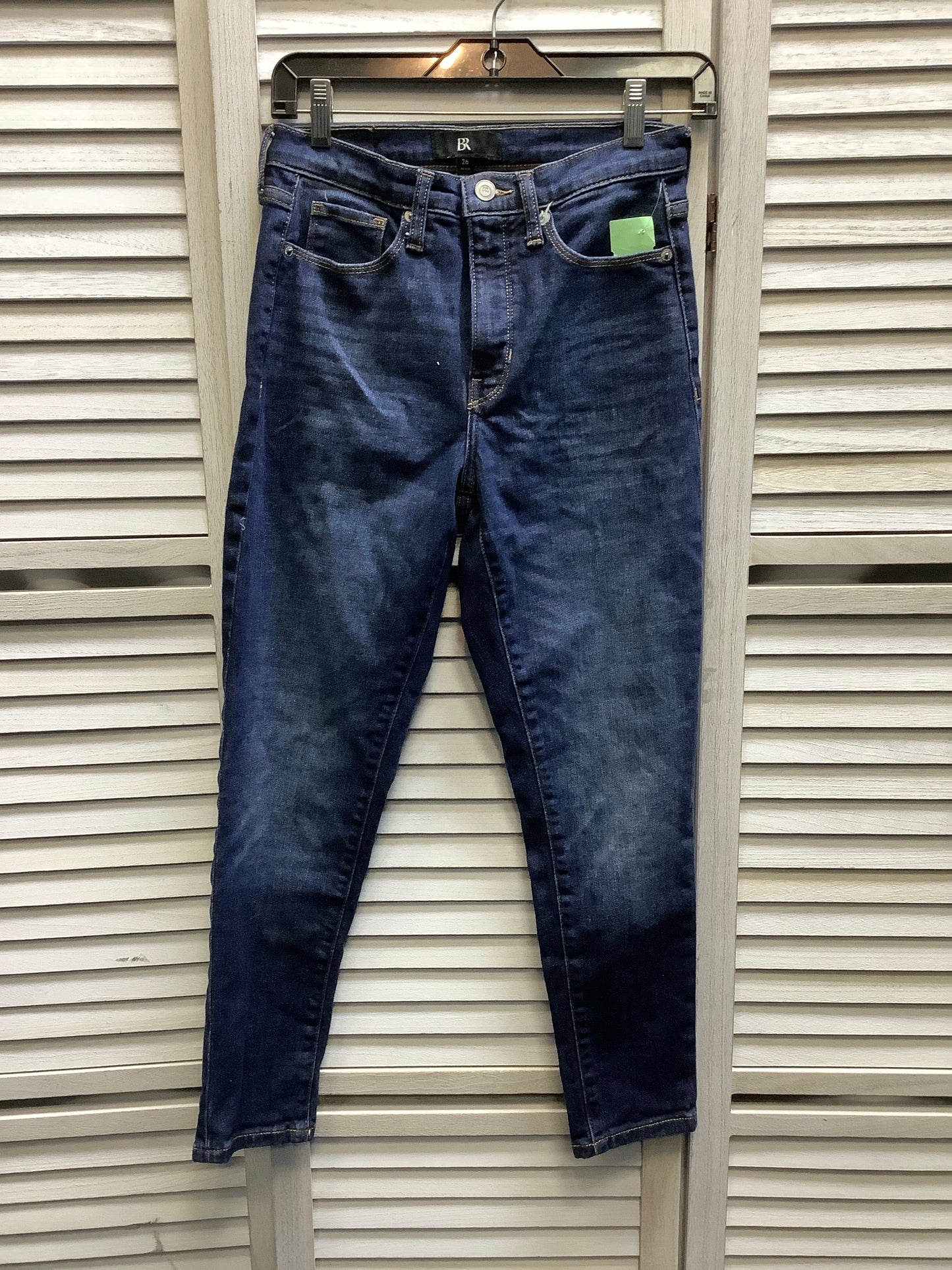 Blue Denim Jeans Skinny Banana Republic, Size L