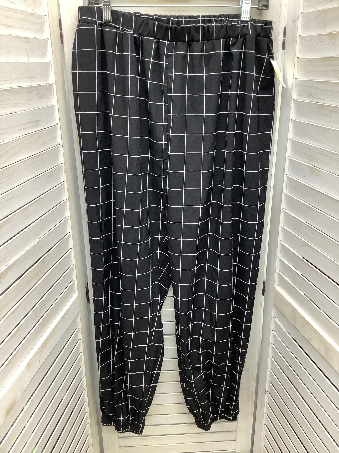 Pants Other By Shein In Plaid Pattern, Size: 2x