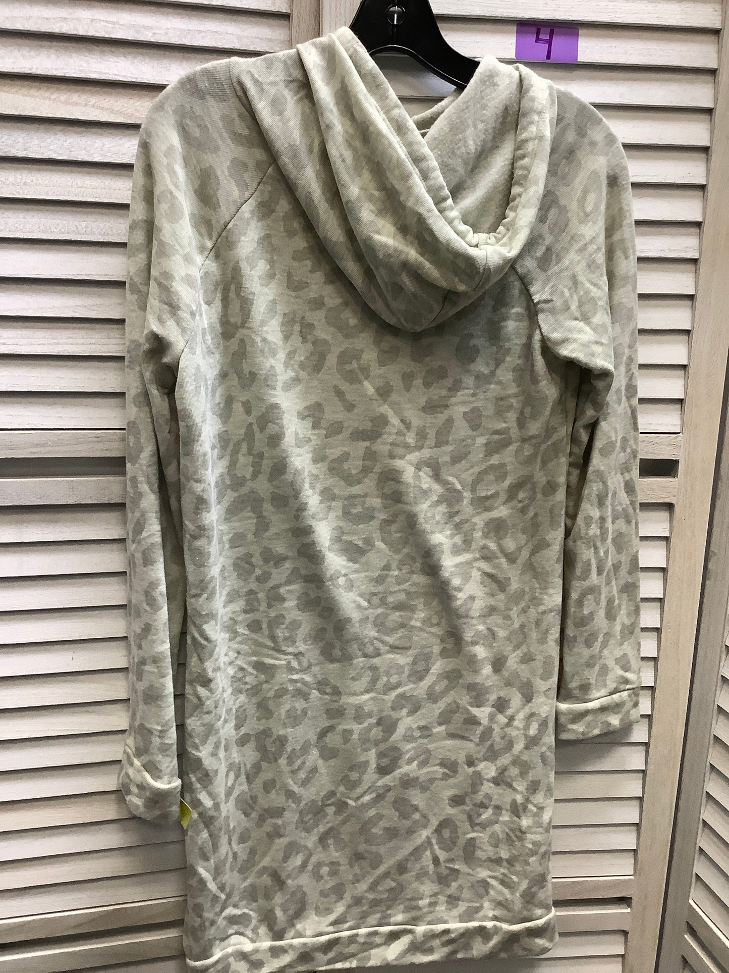 Animal Print Sweatshirt Hoodie Clothes Mentor, Size S