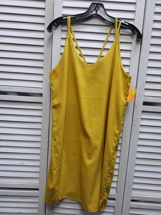 Yellow Dress Casual Short Eliane Rose, Size 4