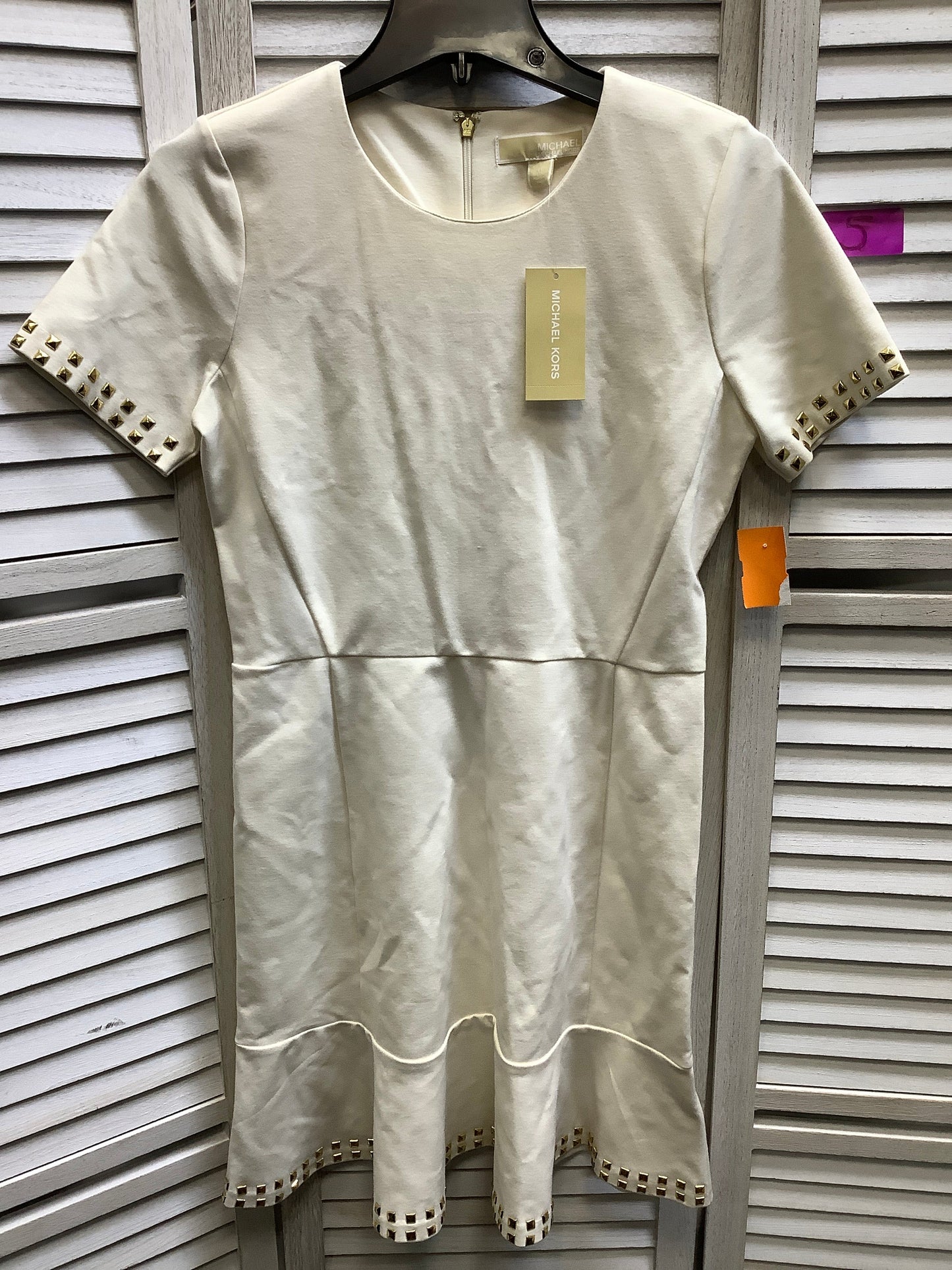 White Dress Casual Short Michael Kors, Size M