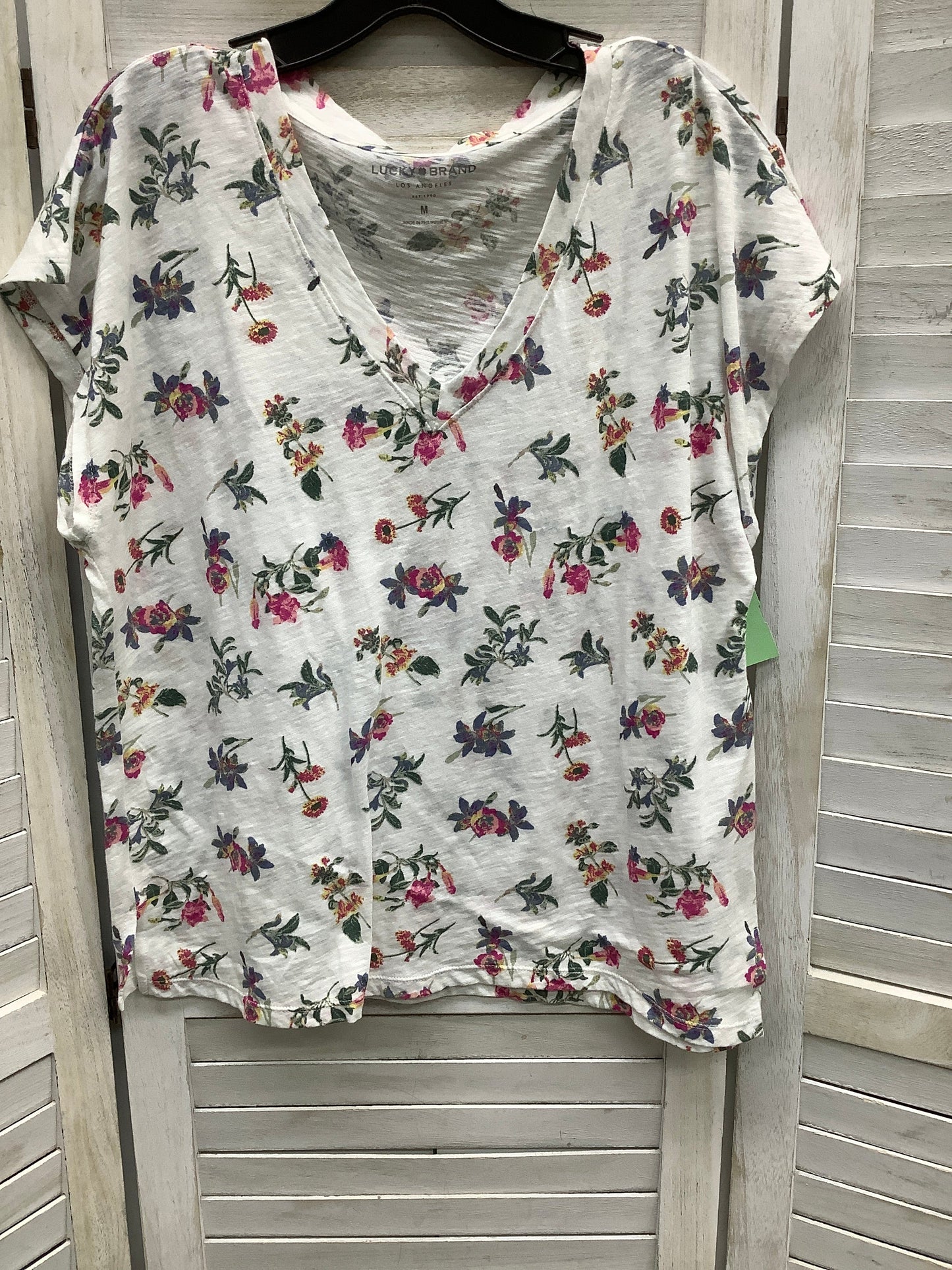 Top Short Sleeve By Lucky Brand  Size: M