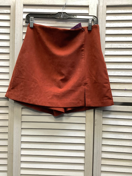 Red Skirt Mini & Short Entro, Size M