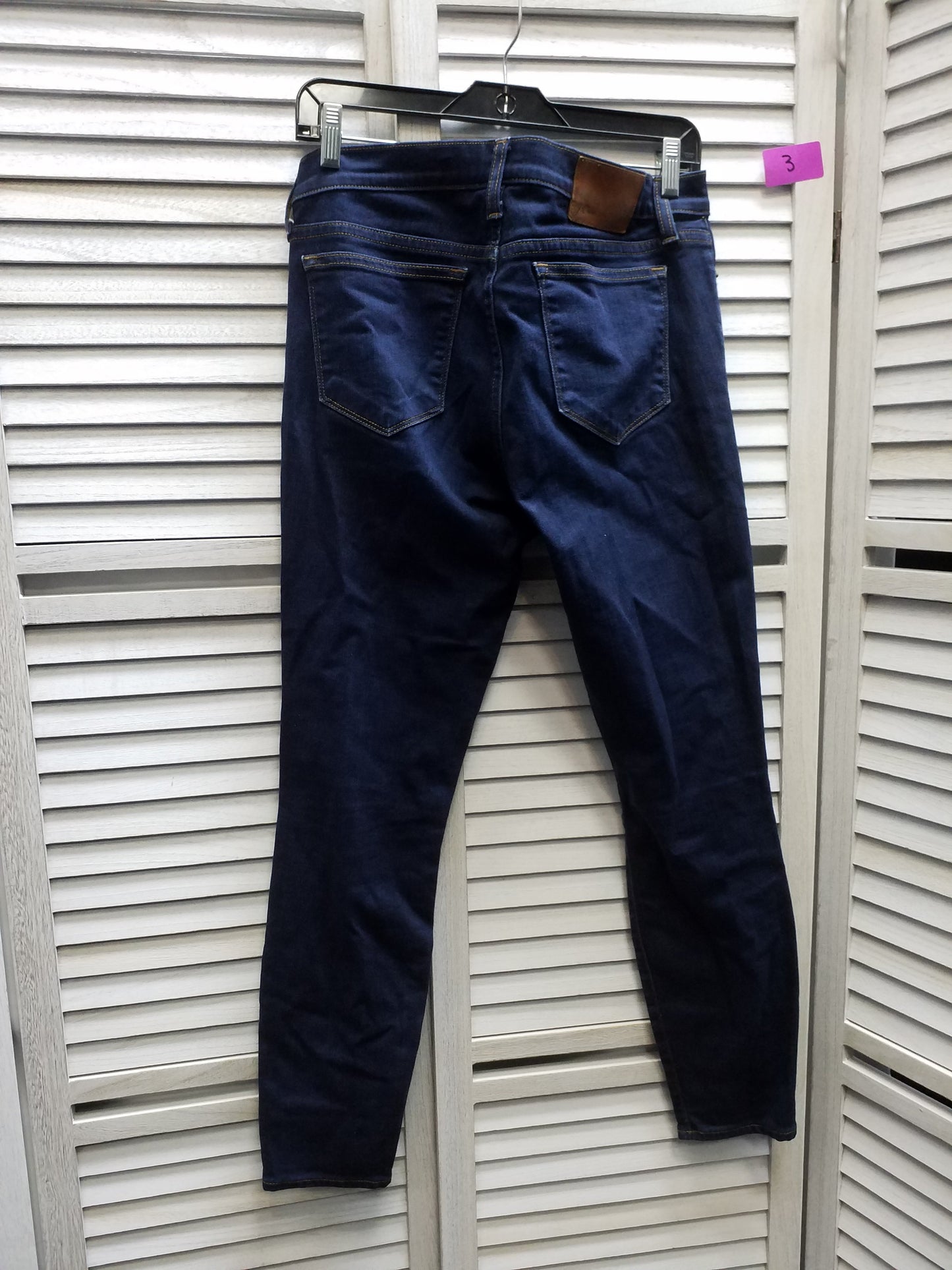 Blue Denim Jeans Skinny J. Crew, Size 8