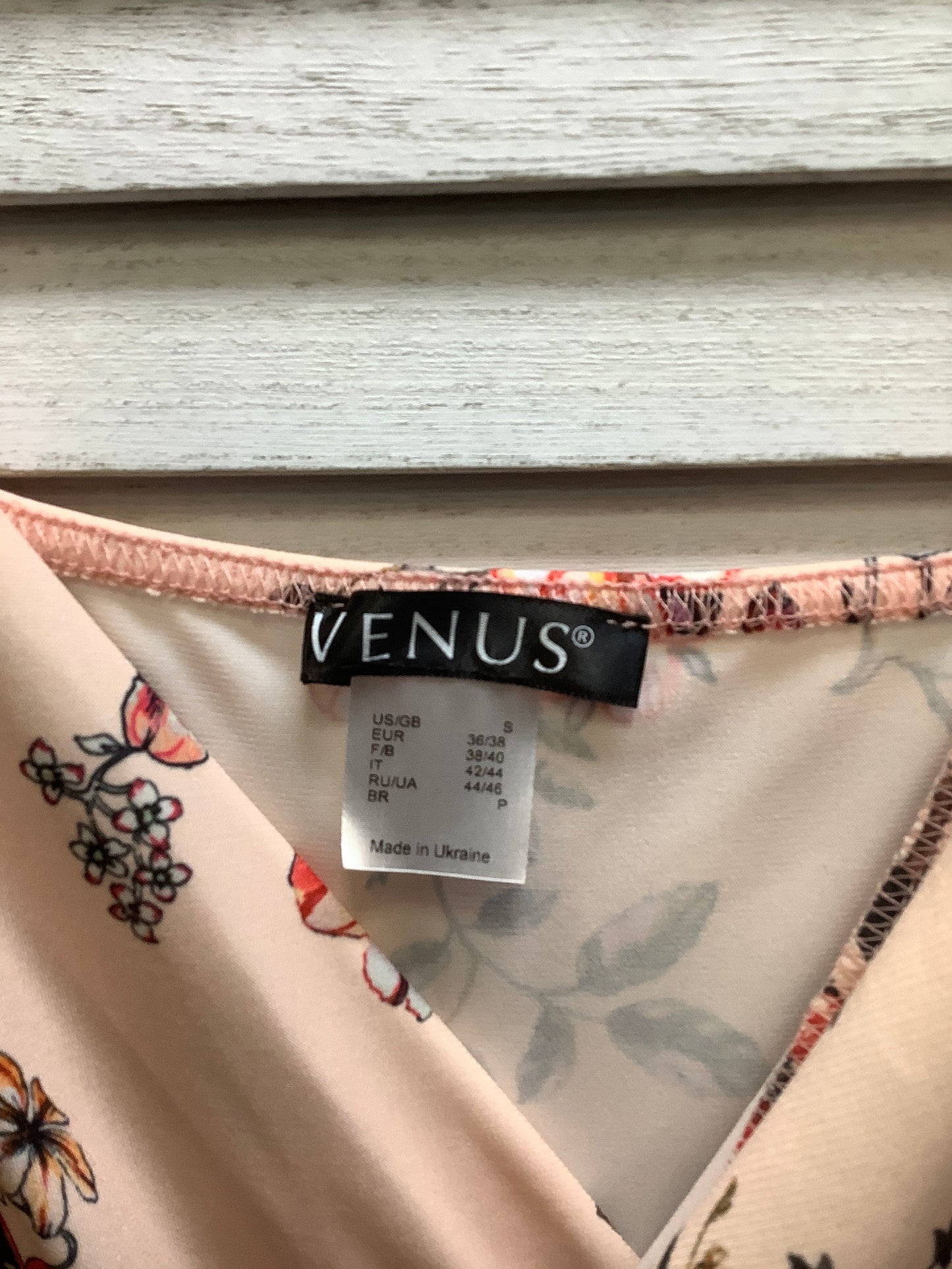 Floral Print Dress Casual Short Venus, Size S