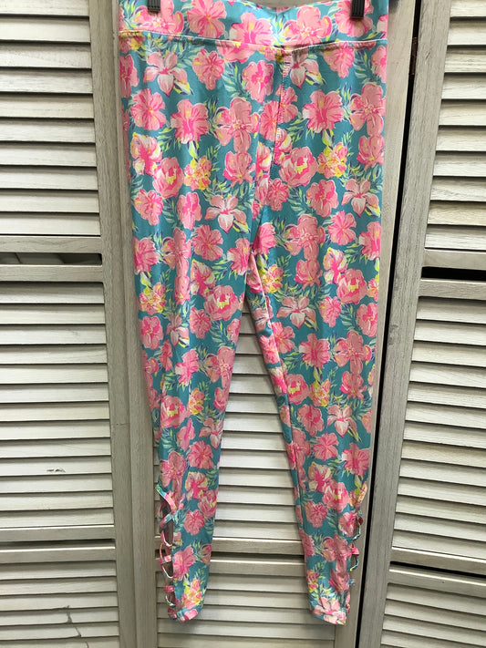 Multi-colored Athletic Leggings Simply Southern, Size S
