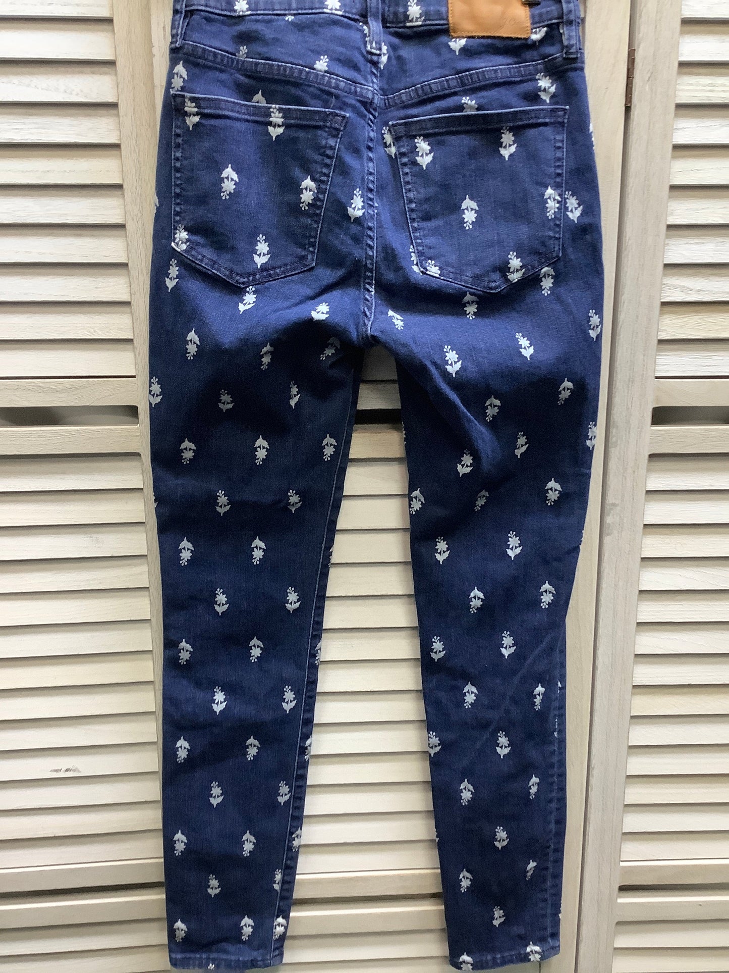 Blue Denim Jeans Skinny J. Crew, Size 4