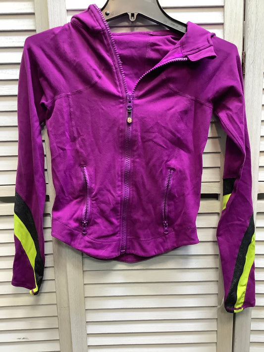 Purple Athletic Jacket Lululemon, Size 4