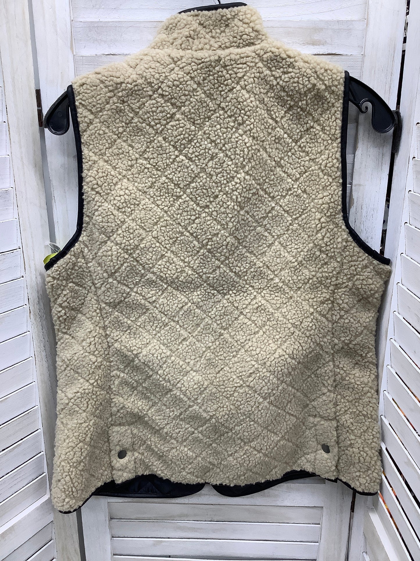 Vest Faux Fur & Sherpa By Talbots  Size: S